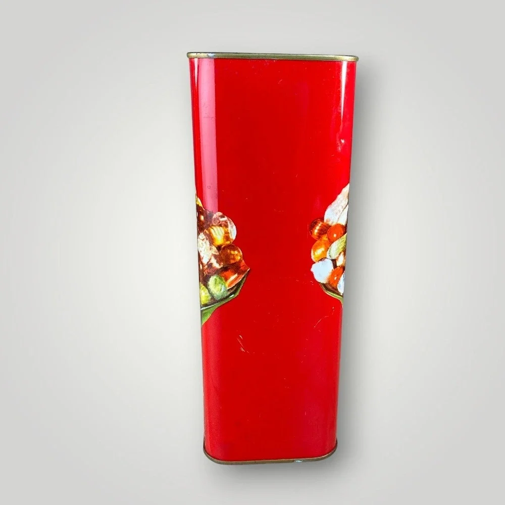 Vintage Bunte Candy EMPTY Red Tin
